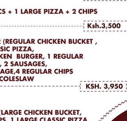 Regular Chicken Bucket (6 pcs) + 1 Regular Chips