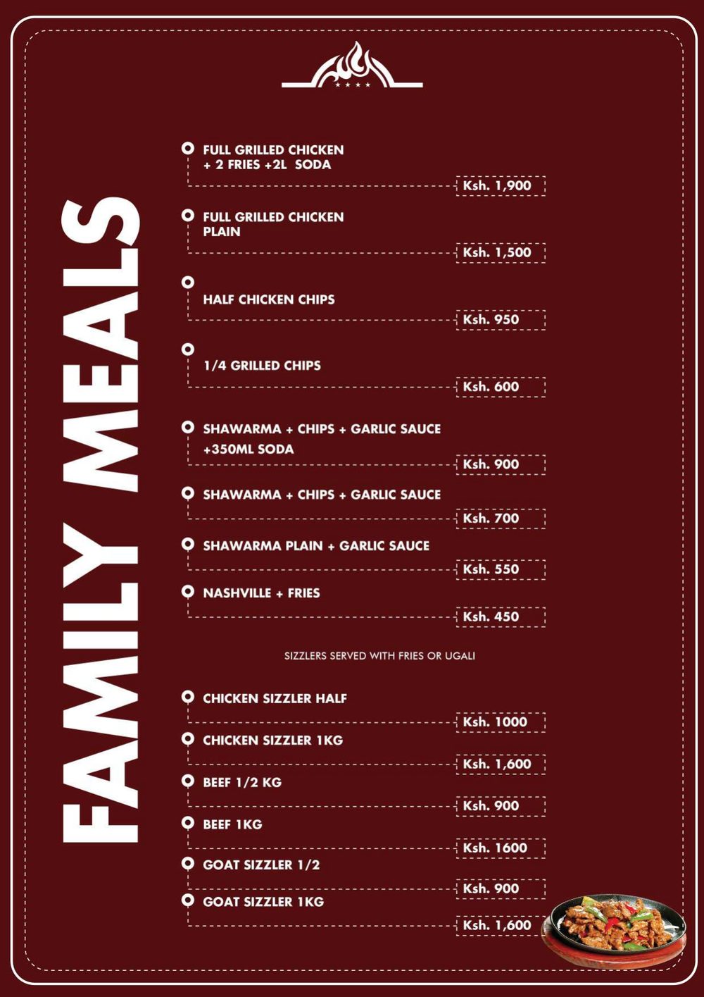 Family Grill & Sizzlers