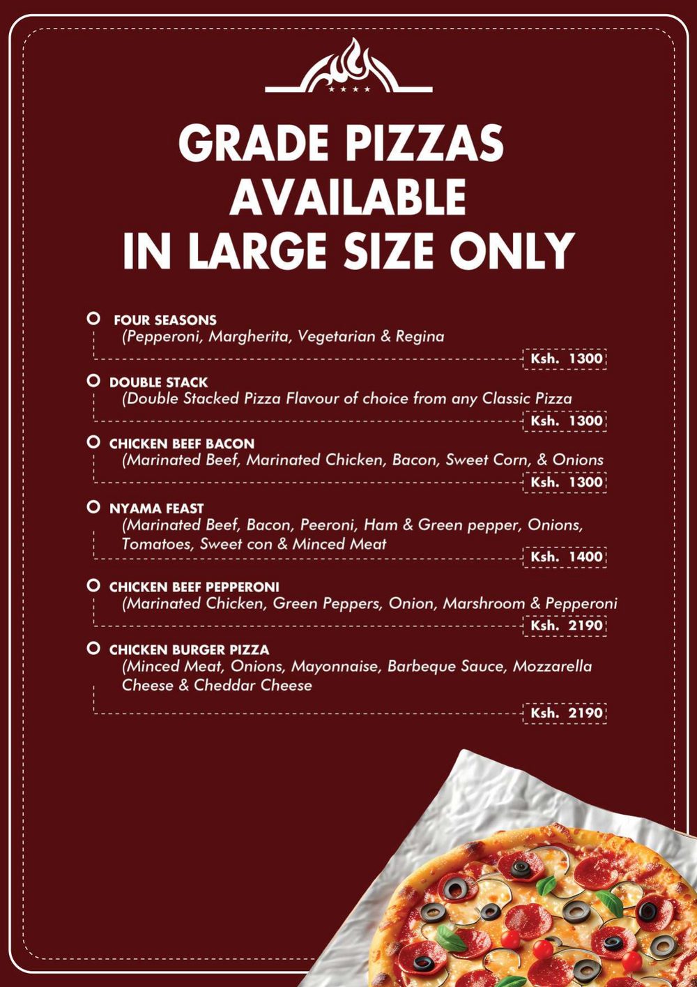 Grade Pizzas